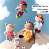 HABA Schutzengel-Matten – Süße Textilpuppe (15 cm), ideales Willkommensgeschenk für Babys und Kleinkinder – Waschbar bei 30 °C – 2011869001