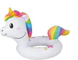 Heless 6601 – Henri Einhorn-Schwimmring für Puppen, Größe 28–35 cm, für Pool-, See- und Badewannenspaß