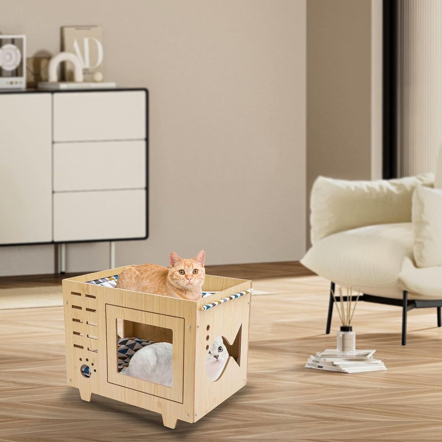 Decken und Möbel, Haustiere, Höhlen und Häuser, Katzen, Betten für Katzen, Katzenbetten, Matratzen