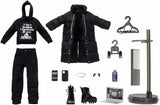 Rainbow High Shadow High – REXX McQueen – Modische schwarze Puppe mit modischem Outfit und über 10 bunten Spielaccessoires – Ideal für Sammler und Kinder im Alter von 4–12 Jahren