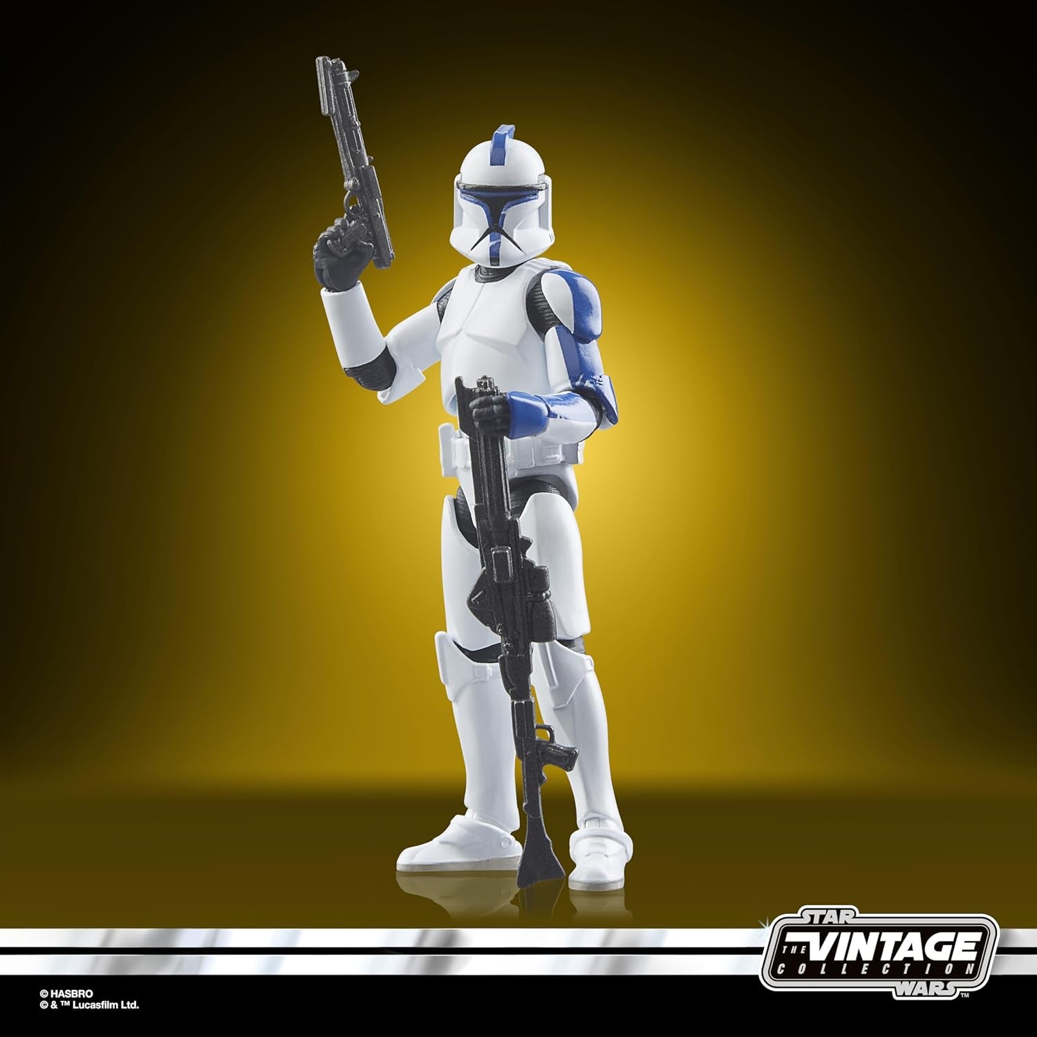Star Wars the Vintage Collection Clone Trooper Lieutenant (Teth), Star Wars: Ahsoka Actionfigur, 9,5 cm Actionfiguren Naty Shop