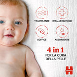 Huggies Extra Care Windeln, Größe 3 (6-10 kg), 2 Packungen mit 40 Windeln
