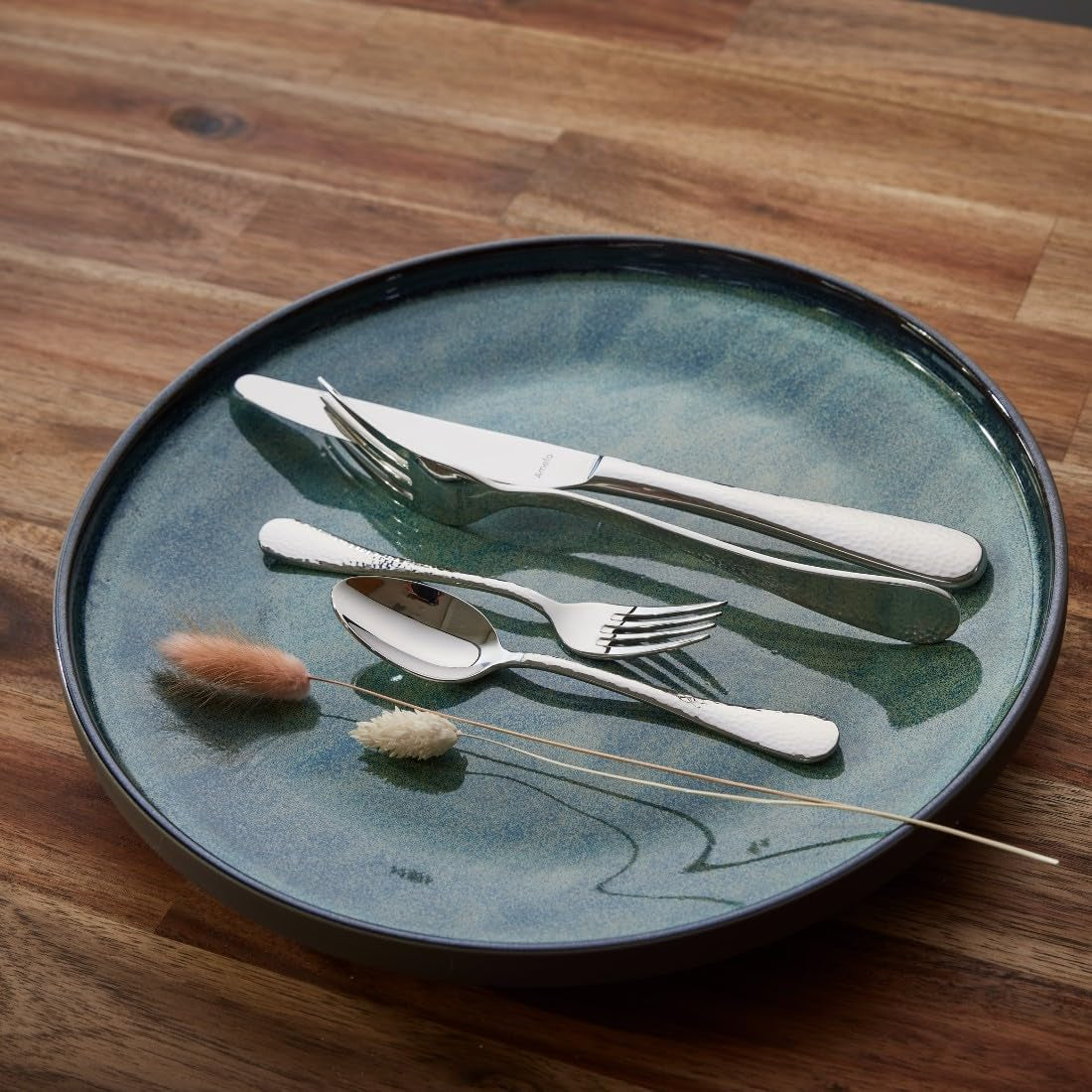Amefa Sierra Besteckset 6 Personen | 24-teilige Küche aus Edelstahl 18/10 Naty Shop