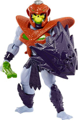 MASTERS of the UNIVERSE Snake Armor Skeletor – 16 bewegliche Gelenke, Retro-Verpackung, Mini-Comic-Buch, für Kinder ab 6 Jahren und erwachsene Sammler, HKM68 Actionfiguren Naty Shop