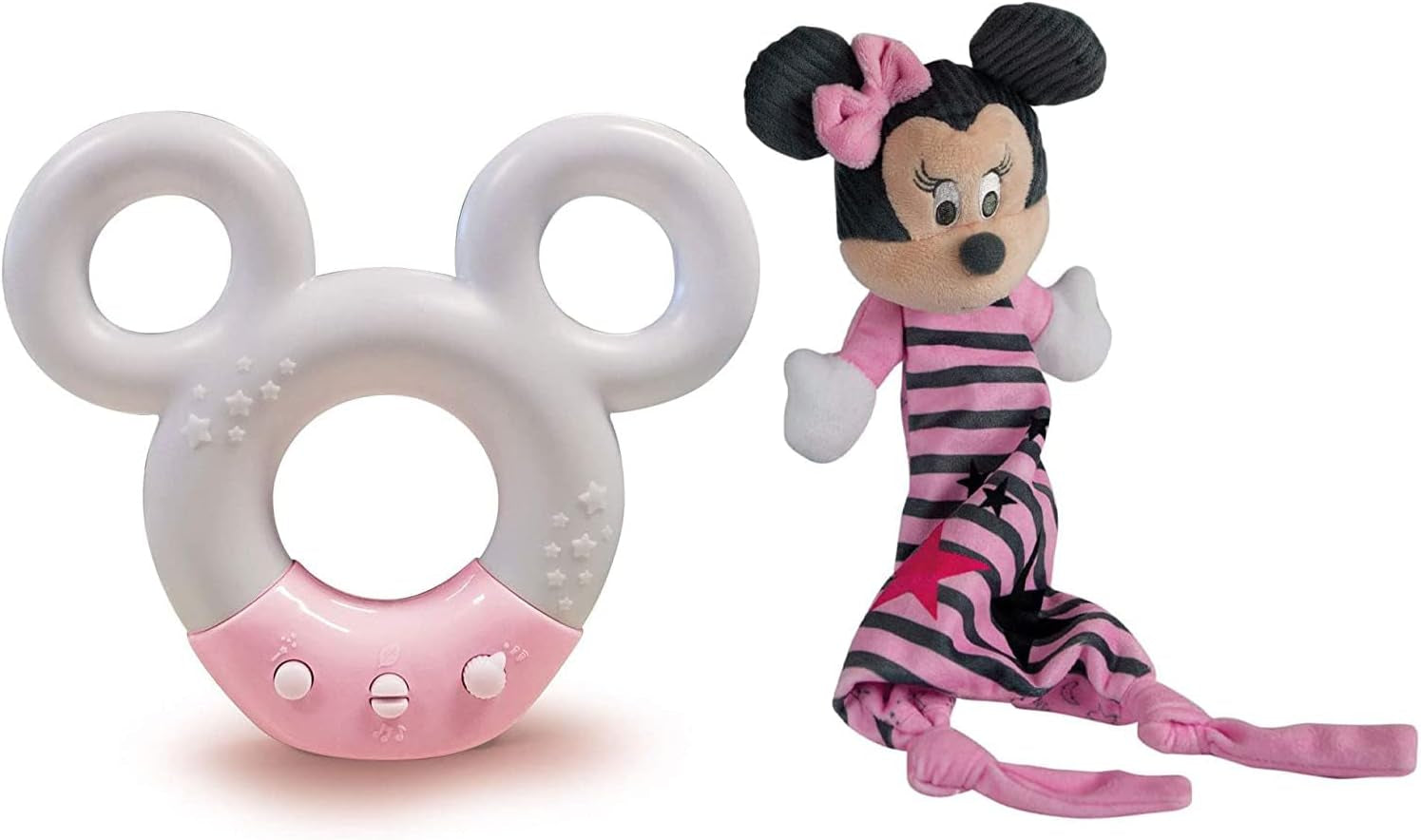 Clementoni 17396 Disney Baby Minnie Sound & Color Lampe Nachtlicht Weiß Musik 0 Monate + Spielzeug Bebe Naty Shop Baby Minnie Lampe