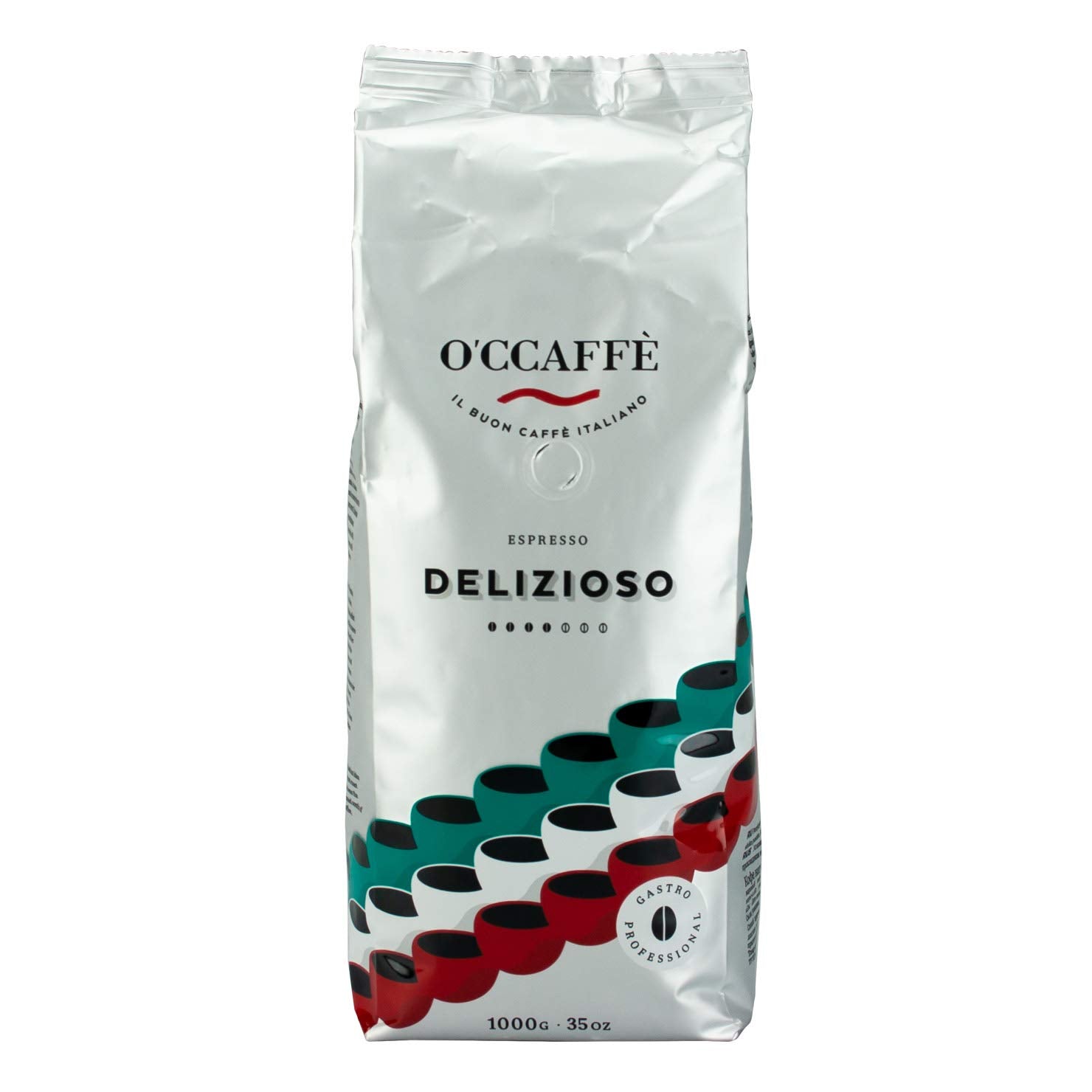 O'CCAFFÈ Gran Bar Cremaroma Kaffeebohnen 1 kg