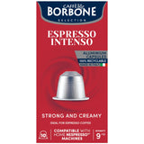 Caffe Borbone Espresso Stärke 9/10 Nespresso kompatibel 10 Kaffeekapseln