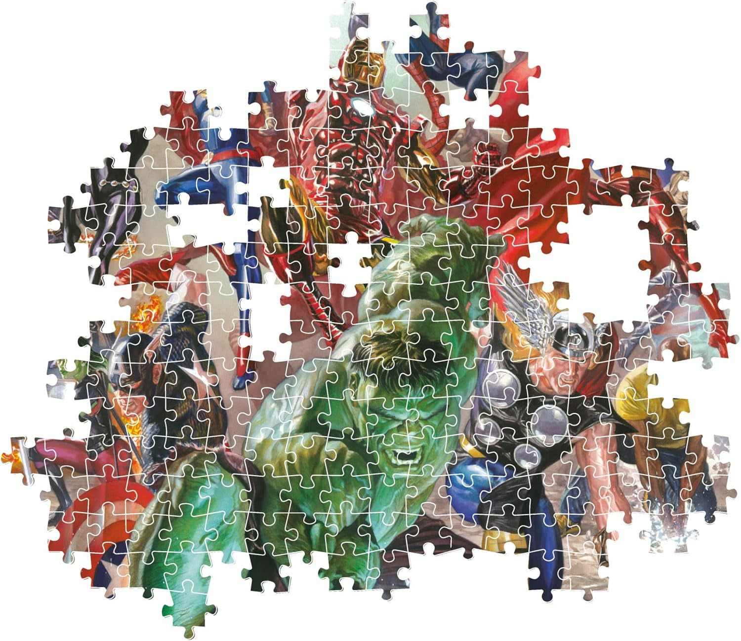 Clementoni Marvel Puzzle 500 Teile Erwachsene – Erwachsenenpuzzle in 49 x 36 cm – Anspruchsvolles Erwachsenenpuzzle von Clementoni 35546 Puzzle Naty Shop