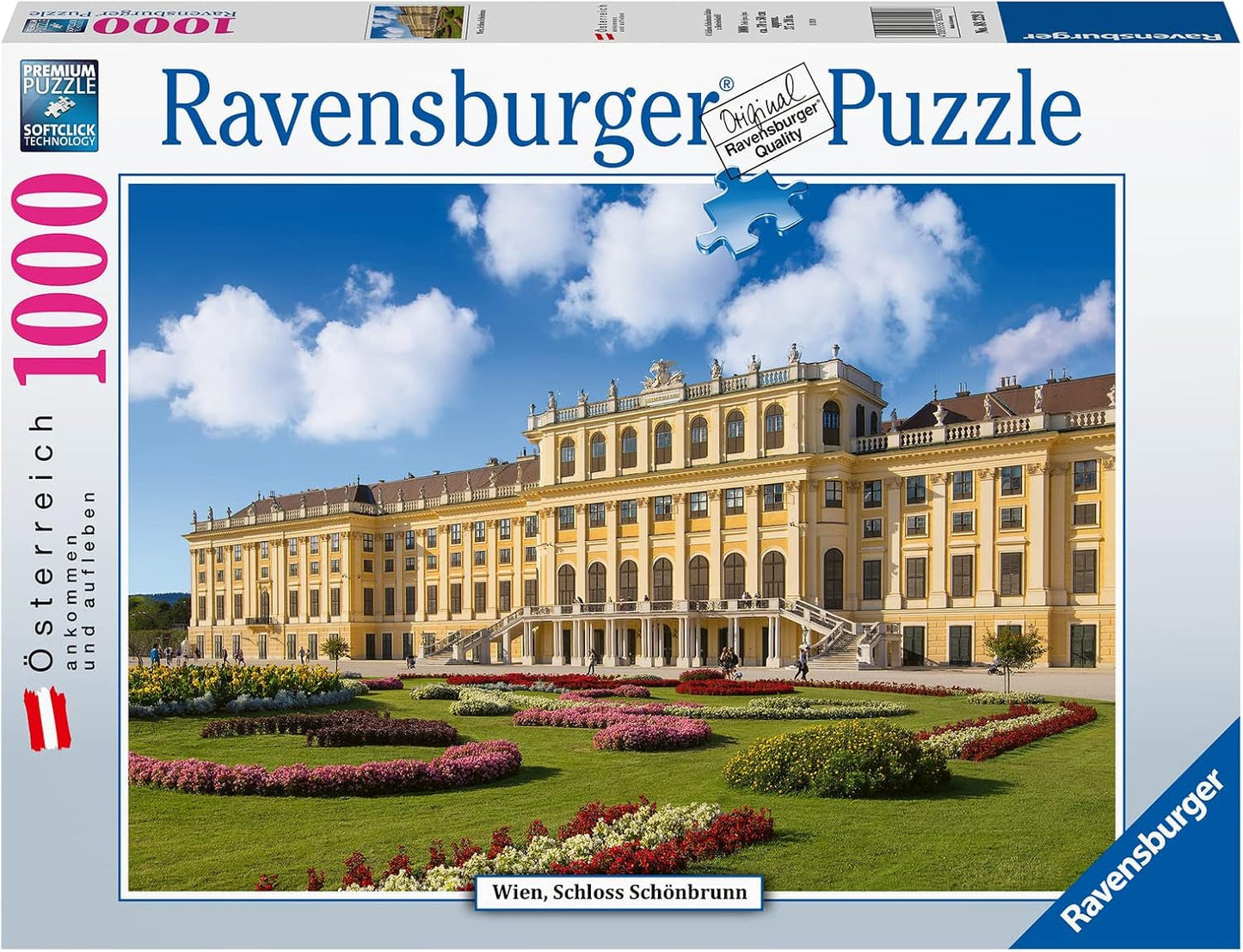 Ravensburger Puzzle 12000353 – Schloss Schönbrunn – 1000-teiliges Puzzle für Erwachsene und Kinder ab 14 Jahren, Puzzle Naty Shop Old Design