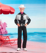 BARBIE the MOVIE Ken – Sammlerpuppe im Western-Outfit, Vintage-Hemd, Cowboyhut, weißen Stiefeln aus dem Film für Kinder ab 3 Jahren, HRF30 Naty Shop Dolls