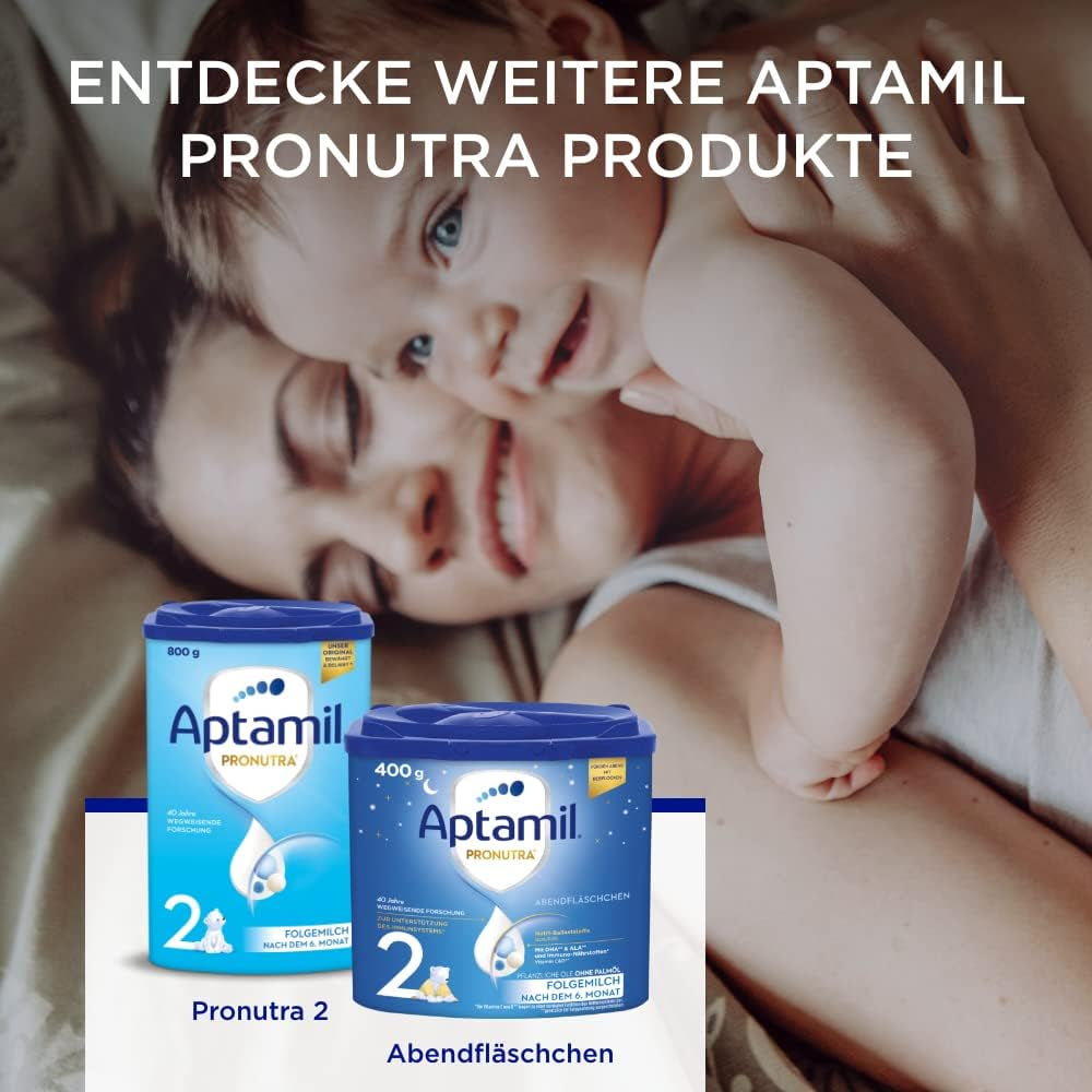 Aptamil Pronutra 2, Folgemilch nach 6 Monaten, trinkfertige Babymilch (4 x 200 ml)