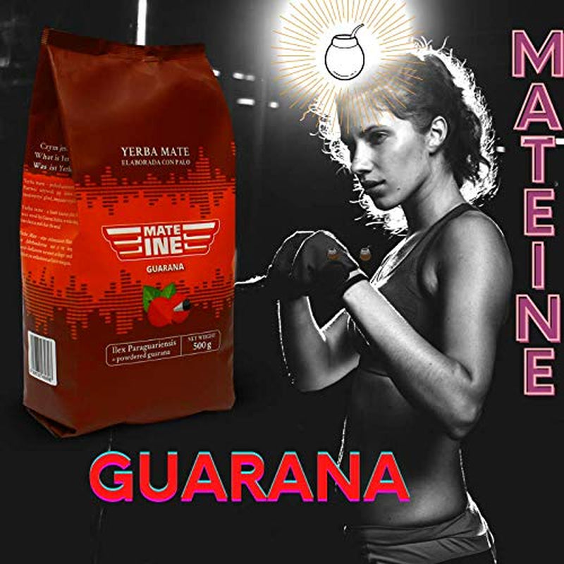 Mate Yerba Mate Tee mit Guarana, neutral, 500 g