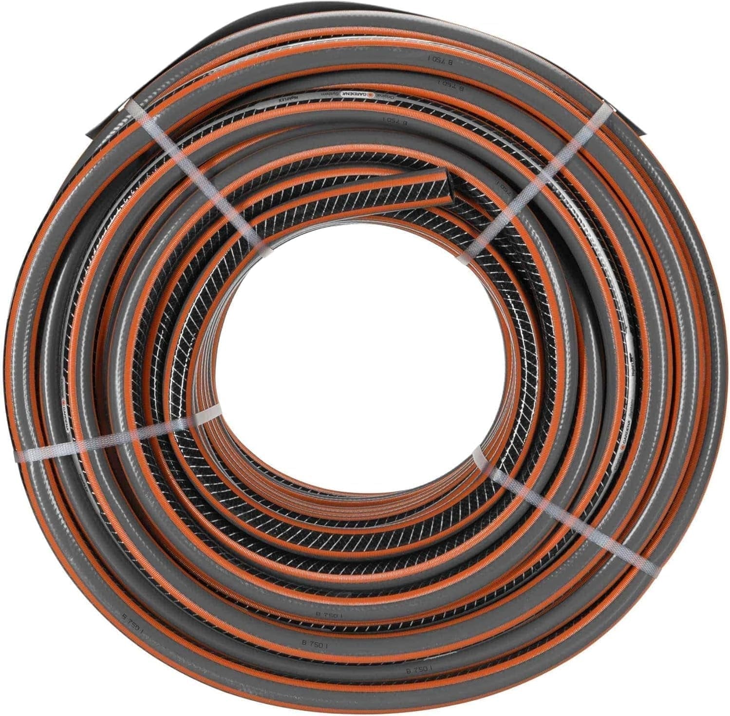 Gardena Gartenschlauch Polyvinylchlorid (PVC), Comfort HighFLEX 19 mm (3/4 Zoll), 50 m: Gartenschlauch mit Power-Grip-Profil, 30 bar Berstdruck, sehr flexibel, formstabil, UV-beständig, verpackt (18085-20)