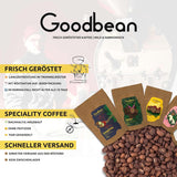 Entdeckung - Espresso | Kaffeebohnen 500g - 100% Arabica | für Vollautomaten/Siebträger/Espresso | Ganze Kaffeebohnen | Frische Kaffeebohnen