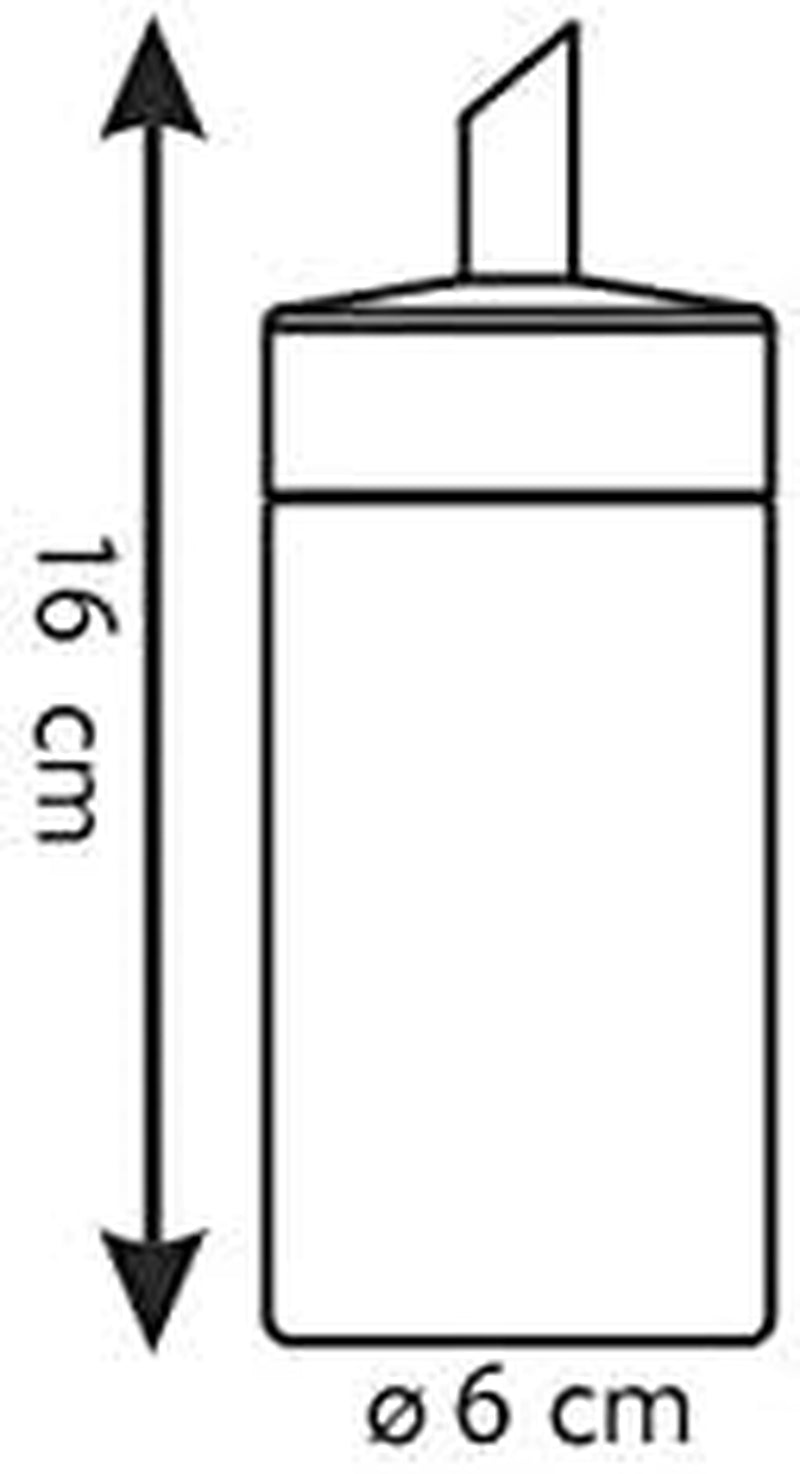 Tescoma Glasstreuer, gebürsteter Edelstahl, ideal für weißen/braunen Zucker, 225 ml