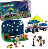 LEGO Friends Stargazer Campingfahrzeug-Set mit Geländefahrzeug und Spielzeugteleskop, Geschenk für Mädchen und Jungen ab 7 Jahren, inklusive Spielfiguren Nova, Aliya und einem Hund 42603 Bausets Besuchen Sie den LEGO-Store Single