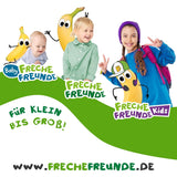 FRECHE FREUNDE Bio-Frühstücksmüsli Edda's Beeren-Knusper-Müsli-Mischung für Schulkinder mit gefriergetrockneten Erdbeeren, vegan, 6er-Pack (6 x 280 g)