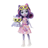 Enchantimals HHB90 – Hadley Husky-Puppe (ca. 15 cm) und Schlittenhund-Tierfigur, kleine Puppe mit abnehmbarem Rock und Zubehör, tolles Geschenk für Kinder ab 4 Jahren