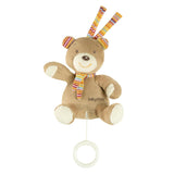 Fehn Mini-Spieluhr Fee – Plüschtier und Einschlafhilfe: Aufziehbare Spieluhr mit der sanften Melodie „Schwanensee“ beruhigt in jeder Situation – für Babys und Kleinkinder ab 0+ Monaten Babyspielzeug Naty Shop Teddy