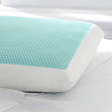 Sealy SE '19 Essentials SM Aqua Bubble Gel Sheet, 1 MC (US) Kissen, Weiß, 61 x 40 x 14 cm Naty Shop Standardkissen