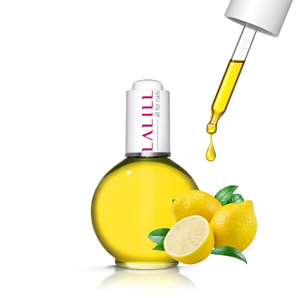 LALILL Nail Cuticle Oil 75Ml – Himbeere Nagelpflegeöl – Nagelöl Pflege Für Nägel Nagelhaut – SPA Maniküre Naildesign Hände – Vegan – Mit Pipette