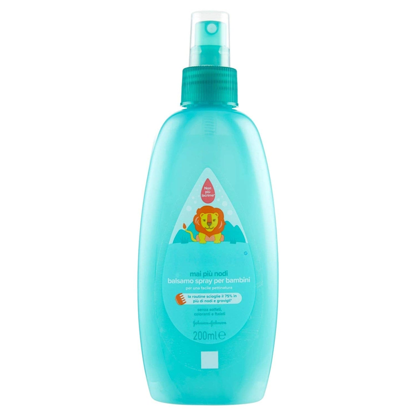 Spray für Kinder, keine Knoten, entwirrt, keine Tränen, auch für langes oder lockiges Haar, 200 ml Naty Shop Haarentwirrungsprodukte 200 ml (1 Packung)