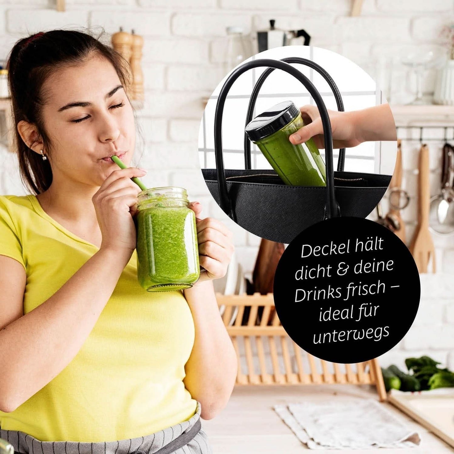 Gourmetmaxx Mr Magic Blender, Smoothie Maker mit XXL Naty Shop Zubehörpaket