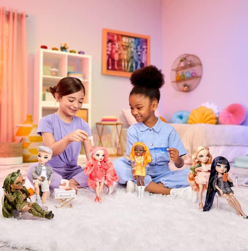 Rainbow High Fashion Doll – Aidan Russell – Purple Boy Doll – Modisches Outfit und mehr als 10 bunte Spielzubehörteile – Für Sammler und Kinder im Alter von 4–12 Jahren