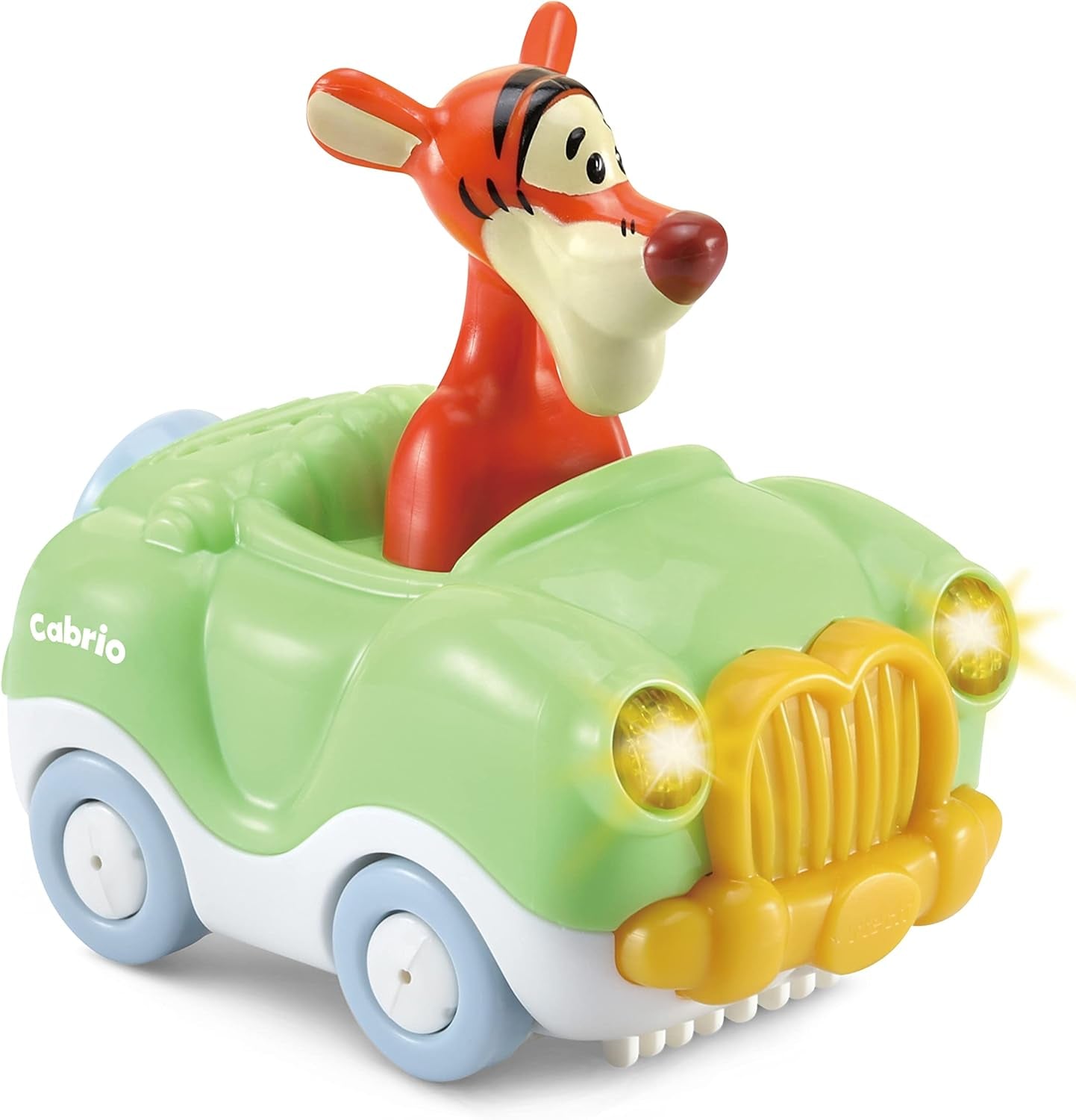 Vtech TUT TUT Baby Flitzer – Tiggers Cabrio-Auto – Spielzeugauto mit Musik, Sätzen und interessanten Geräuschen – Für Kinder im Alter von 1–5 Jahren. Bebe Toys Naty Shop Standardtitel