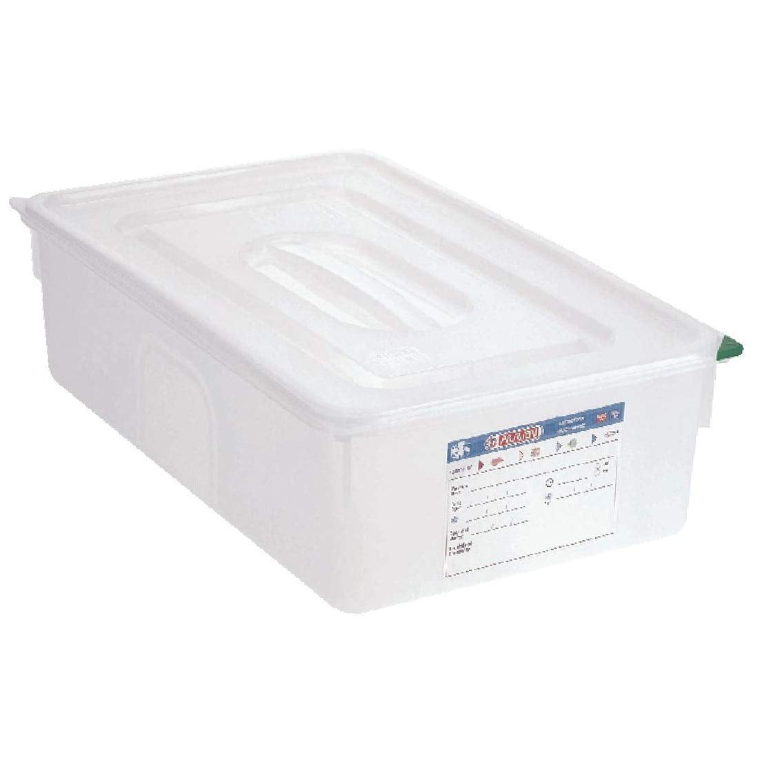 Lebensmittelbox 21 Liter (1/1 GN) 150 (H) x 530 (B) x 345 (T) mm; Packungsmenge: 4 Stück Frischhaltedosen Naty Shop Standardtitel