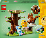 LEGO Frühlings-Tierspielplatz, Vogel- und Eichhörnchen-Bauset, Baumhaus-Spielset für Kinder, Geschenkidee für 8-jährige Jungen und Mädchen, Tierset, Tierfiguren-Spielzeug 40709 Bausets Beuche den LEGO-Store