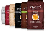 Schwiizer Schüümli Intenso, Kapsel, gemahlener Kaffee 1kg – Intensität 4/5 – UTZ-Zertifikat (4er-Pack)