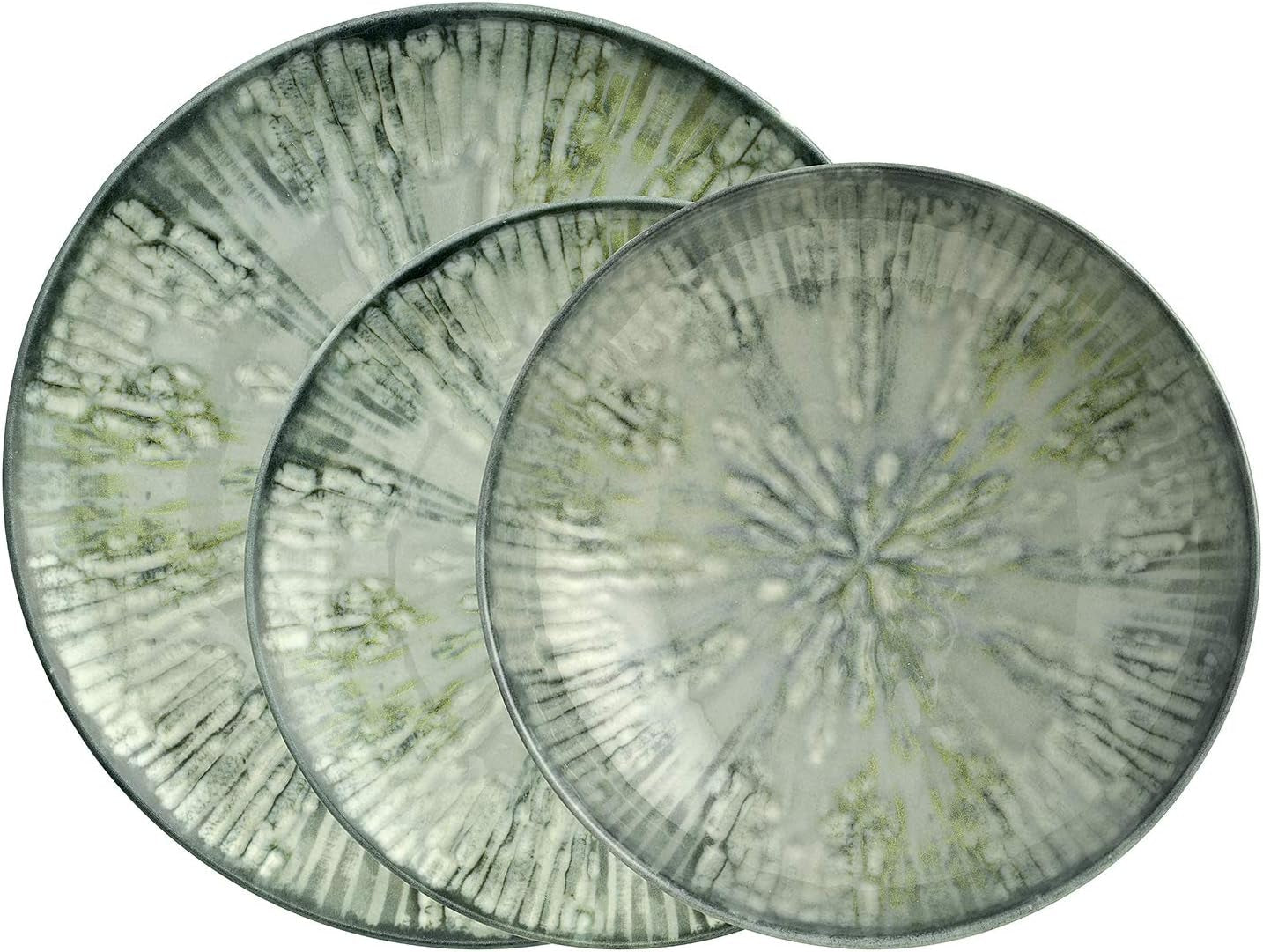 Fusion Grey Porzellan-Geschirrset 67351GA2, 12-teilig