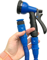 Pro C2607B Schlauch ausziehbar mit Presión del Agua, Azul, 7,5 Meter