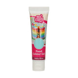 Lebensmittelfarbe Funcakes Gel Blue Baby: Hochkonzentrierte Lebensmittelfarbe für Teig, Creme, Fondant und Marzipan. Einfache Dosierung. Ein einziger Tropfen, um lebendige Farben zu erzeugen. Halal. 30 g.