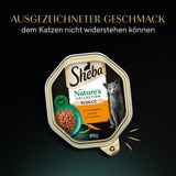 SHEBA Nassfutter für Katzen, Nature's Collection in Truthahnsauce, 2 x 11 x 85 g