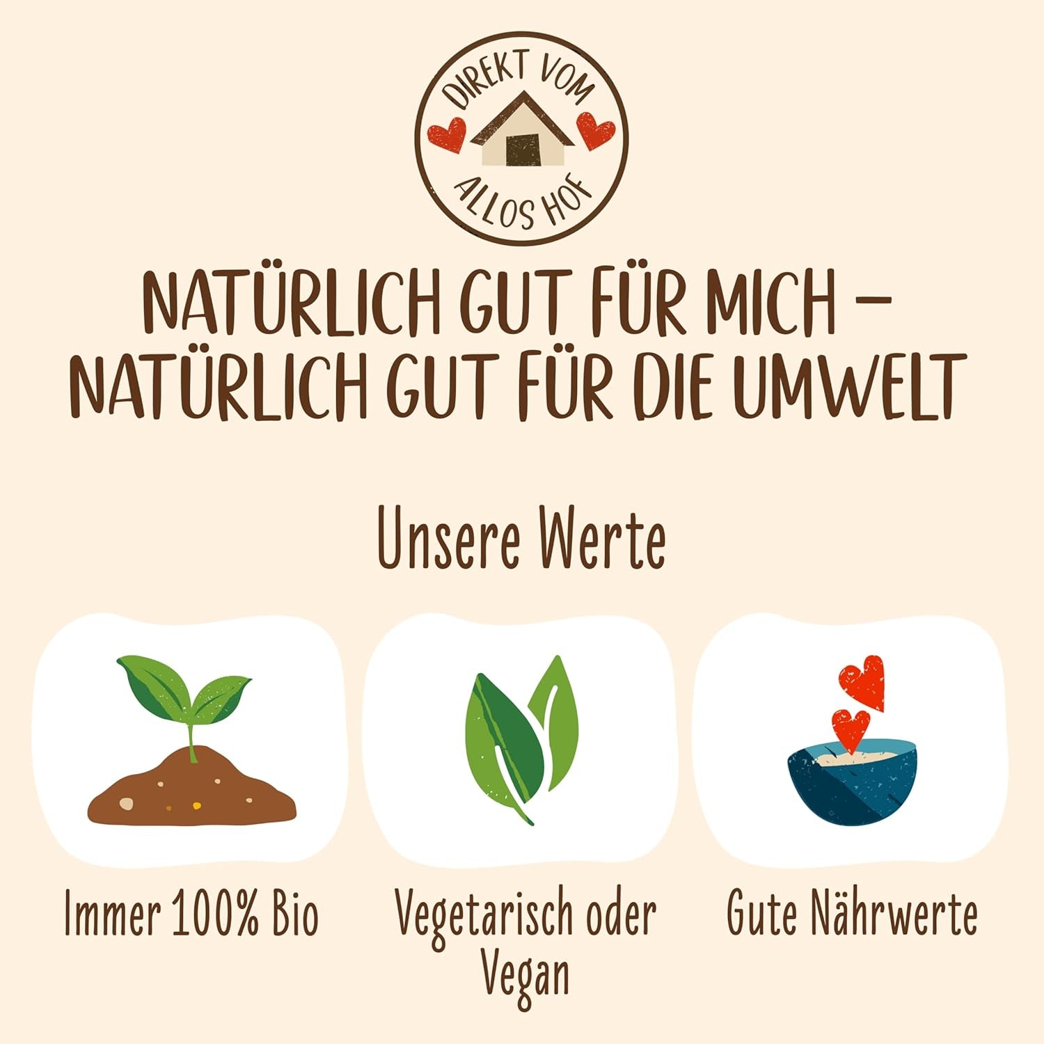 Allos Nutri Bio-Hafercracker | Knusprige Vollkorn-Hafercracker | Mit Honig 6 x 130 g süßen