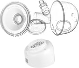 Einfache elektrische Muttermilchpumpe LIONELO Fidi Free 180 ml, tragbare Pumpe mit 2 Phasen, energiesparend 9 Stufen, 3 Größen von Silikontrichtern Timer Zubehör Essen und Stillen Bebe Naty Shop