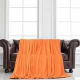 Sourcing Map Gemütliche Decke Decke Tagesdecke Weiche & warme Fleecedecke als Sofadecke Sofadecke Wohnzimmer- und Kuscheldecke Weiche Plüschwolldecke Orange 150X200Cm Betten und Decken Besuchen Sie den uxcell-Store