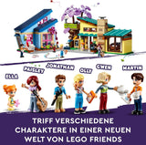 LEGO Friends Olly und Paisley Familienhaus, Puppenhaus mit Figuren und Zubehör, zweistöckiges Haus und Baumhaus-Set, kreatives Geschenk für Mädchen und Jungen ab 7 Jahren. 42620 Bausets. Besuchen Sie den LEGO-Store