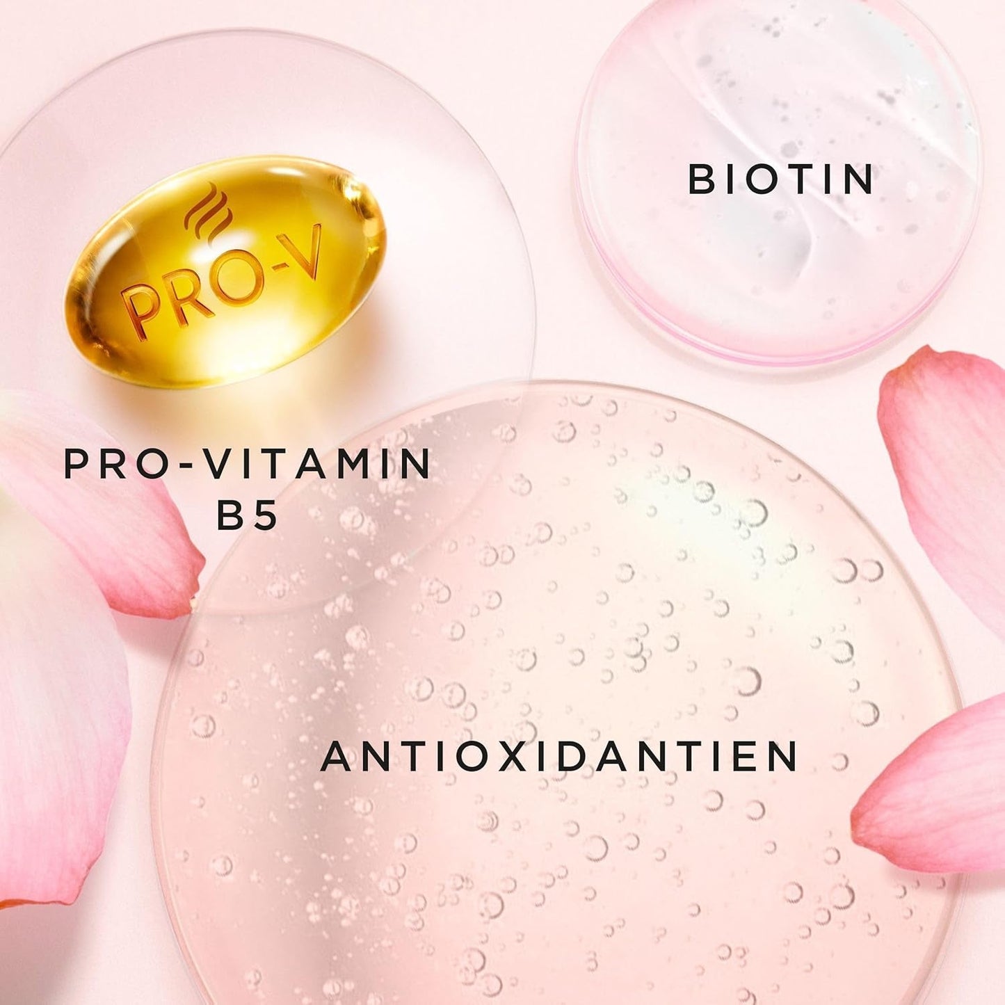 Pantene Pro-V Lift & Volume Thickening Shampoo mit Biotin, silikonfreies Pantene Shower & Bath