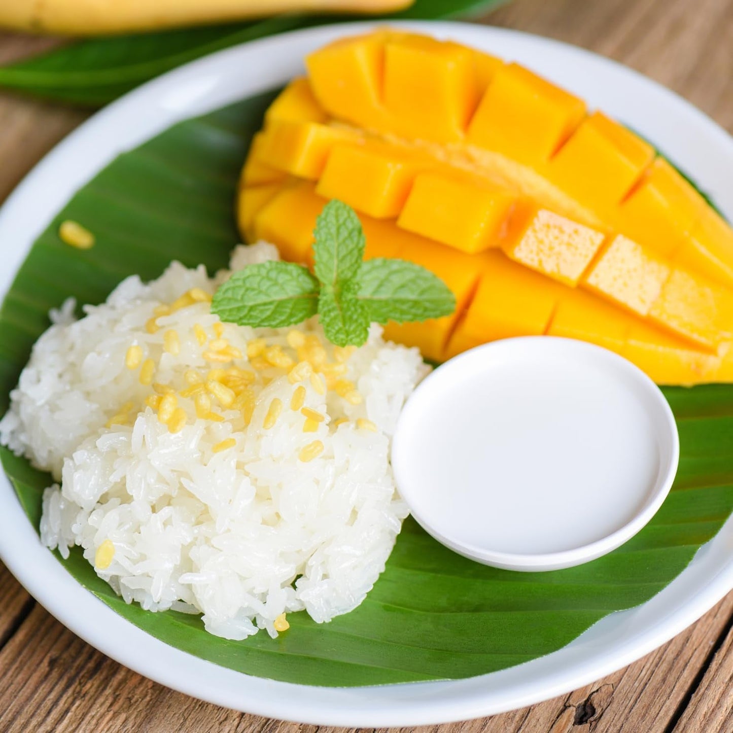 - Klebreis mit Kokos und Mango - (1 x 80 g)