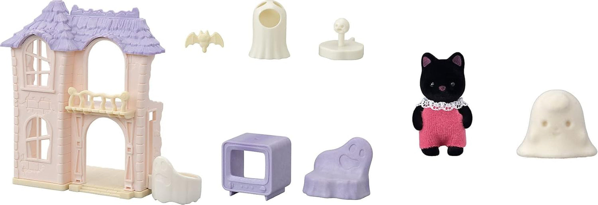 Sylvanian Families 5542 Scary Haunted House – Puppenhaus-Spielset