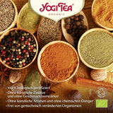 Yogi Tea Grüner Chai, ayurvedischer Bio-Gewürztee, Mischung aus Zimt, Minze, grünem Tee, Ingwer, Kardamom und Nelke, 6 x 17 Teebeutel (insgesamt 102 Teebeutel)