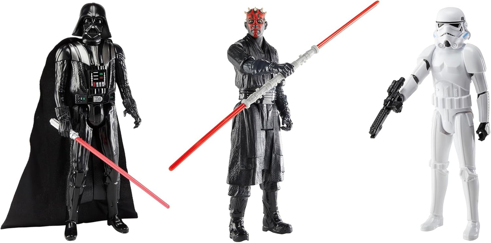 Star Wars Encounter with the Dark Side Figurenset (Maßstab 30 cm), 3er-Pack Actionfiguren Naty Shop Standardtitel