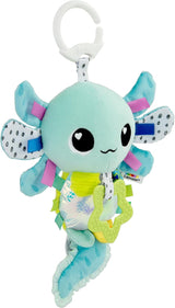 LAMAZE Alise Axolotl – Clip & Go-Kinderwagenspielzeug – sensorisches Spielzeug für Babys – Frühlernspielzeug für 0–6 Monate – fachmännisch für Neugeborene entwickelt – Babyparty-Geschenke. Bebe Naty Shop Toys Standardtitel