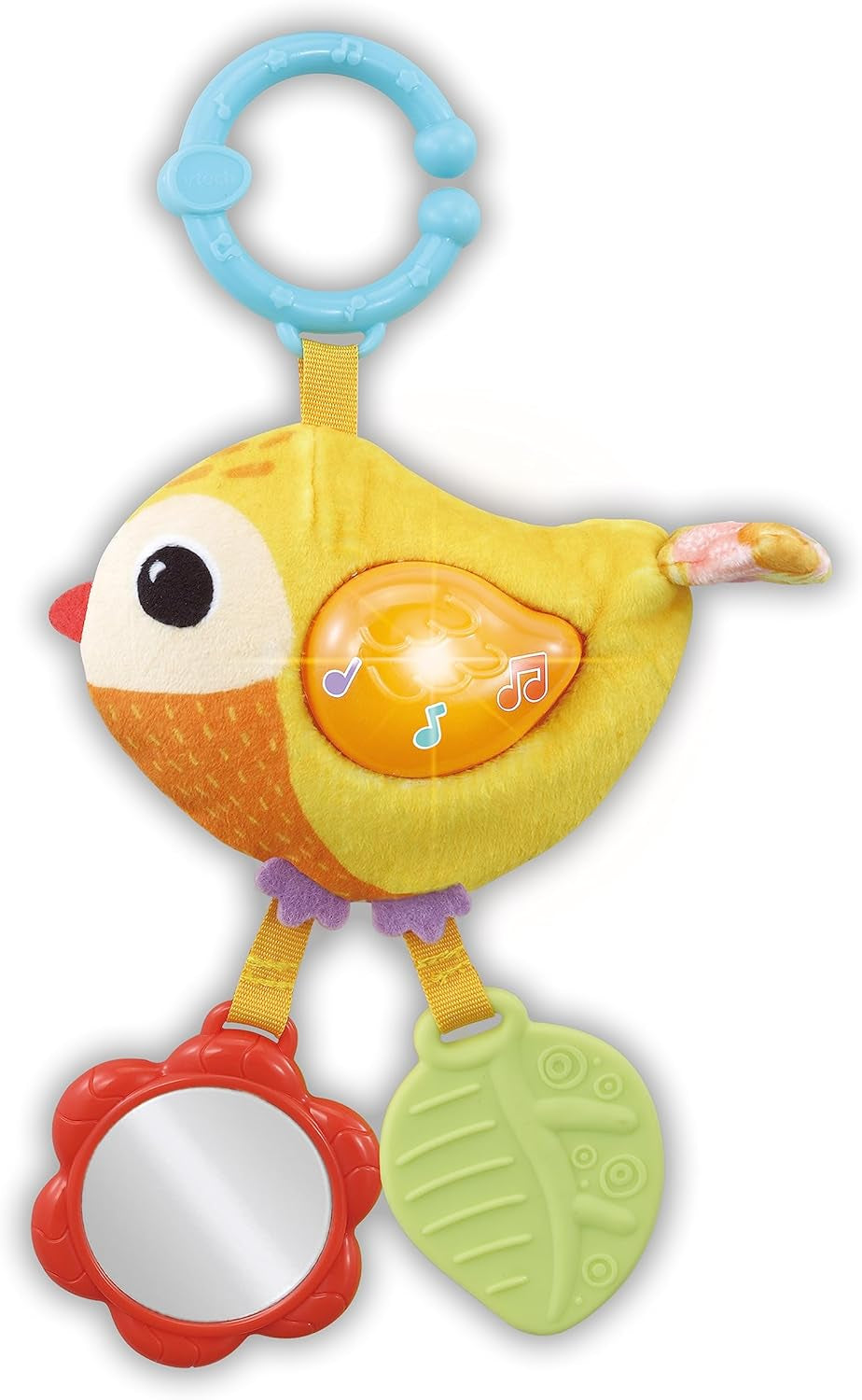 VTech Baby – Baby's Animal Friends Geschenkset – Spielzeugset mit Stoffbuch, singendem Vogel und Zebrarassel – für 0–24 Monate Babyspielzeug Naty Shop