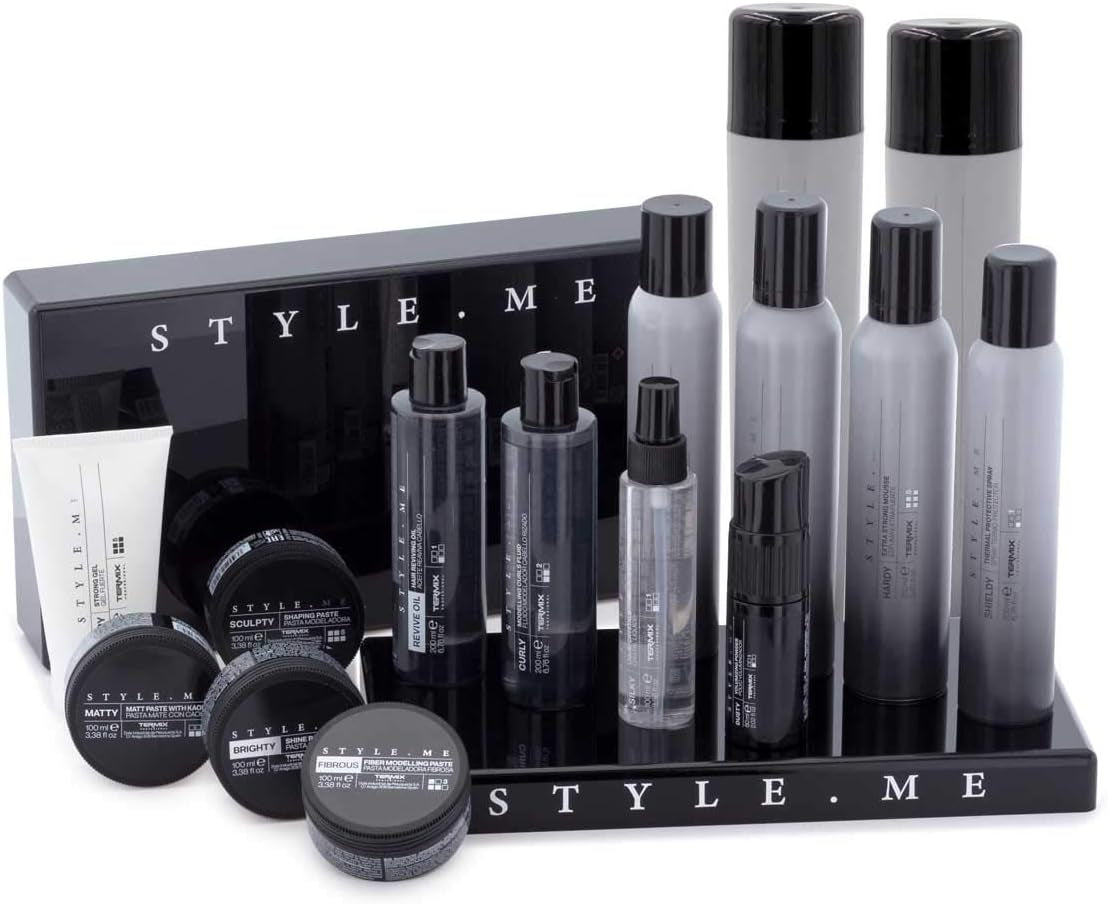 Style.Me Entwirrungsspray Produkt zum Entwirren der Haare. Sofort entwirrendes Produkt von Termix. Mit Rizinusöl angereicherte Formel. Größe: 200 ml. Naty Shop Haarentwirrungsprodukte