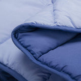 Pikolin Home - Wendedecke 300 G - zweifarbige nordische Füllung - für Bett 100/105 - bequem, warm, atmungsaktiv, grün, 180 x 220 cm Steppdecken und Steppdecken Naty Shop