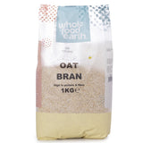 Wholefood Earth stabilisierte Haferkleie 2 kg | GVO-frei | Reich an Ballaststoffen